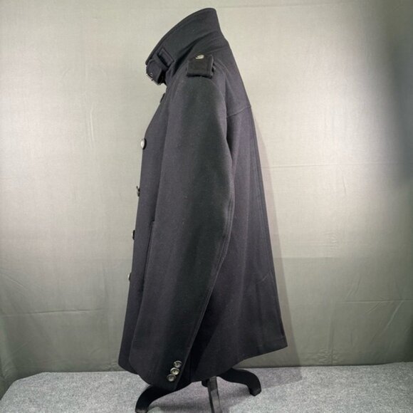 Lululemon Shift Stitch Henley Black Men’s M Waffle Knit Casual Minimalist Black - Picture 2 of 13